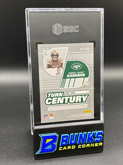 2022 Ahmad Gardner Turn of the Century Auto. Red 71/99 SGC 10/10
