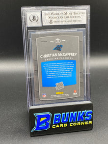 2017 Christian McCaffrey RR Pink Beckett Auto. 10