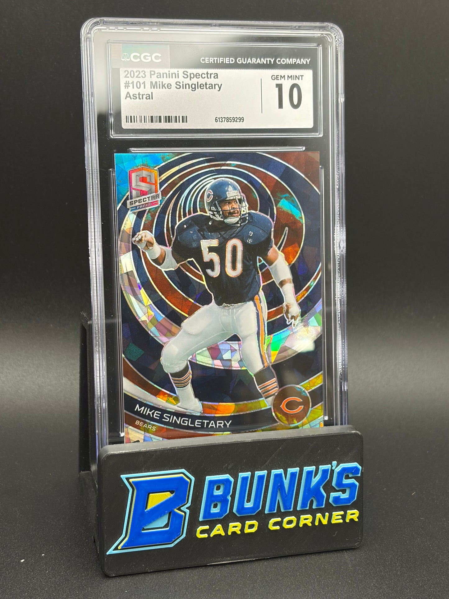 2023 Mike Singletary Astral Spectra CGC 10 5/40
