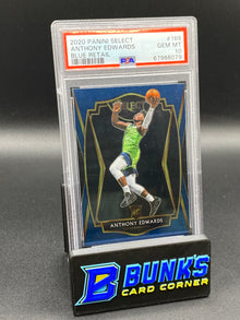 2020 Anthony Edwards Blue Retail PSA 10