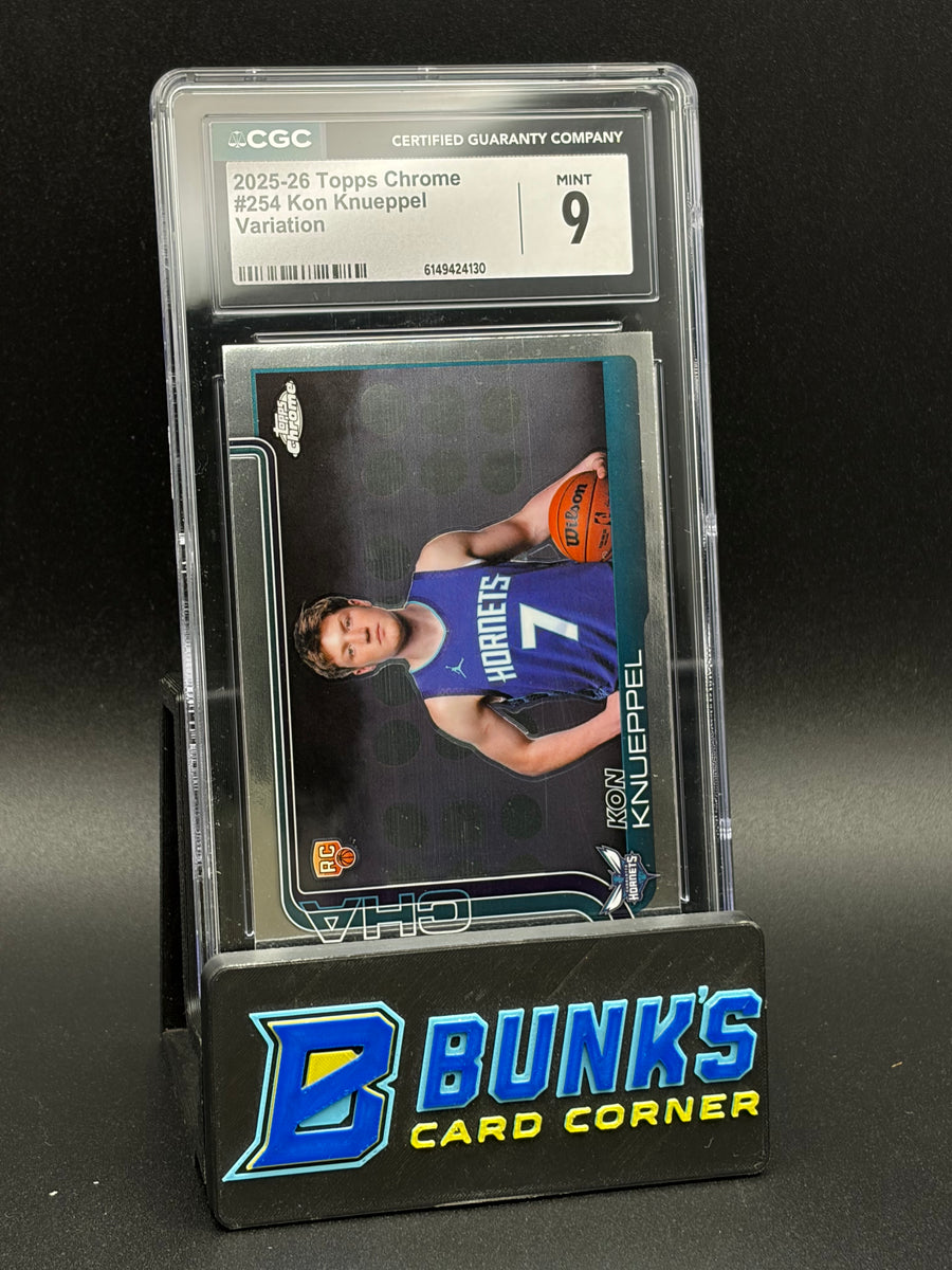 2025-26 Kon Knueppel Variation Topps Chrome CGC 9 RC