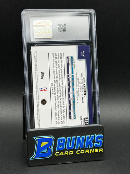 2025-26 Kon Knueppel Variation Topps Chrome CGC 9 RC