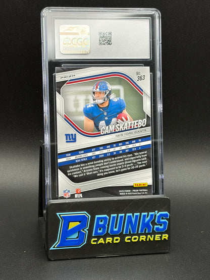 2025 Cam Skattebo Lazer Prizm CGC 10 RC
