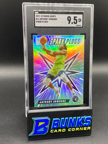 2022-23 Anthony Edwards Spark Plugs SGC 9.5