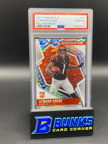 2021 Ja'Marr Chase Pulsar Prizm PSA 10