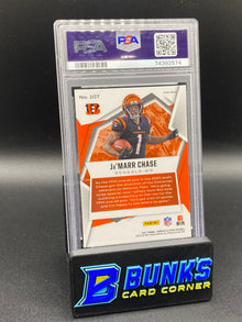 2021 Ja'Marr Chase Pulsar Prizm PSA 10