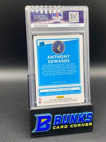 2020 Anthony Edwards Hyper Pink RR PSA 9