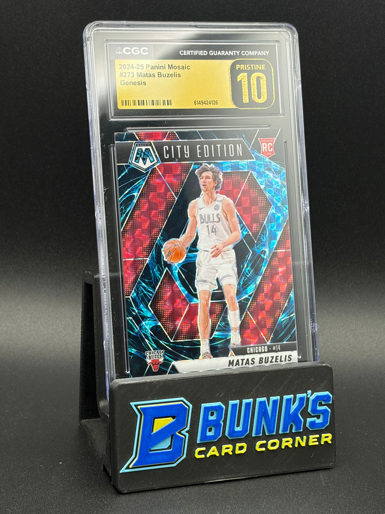 2024-25 Matas Buzelis Genesis Mosaic CGC Pristine 10 RC