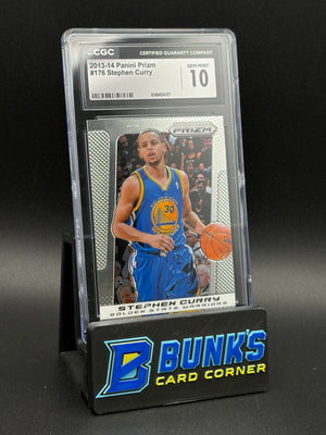 2013-14 Stephen Curry Prizm CGC 10