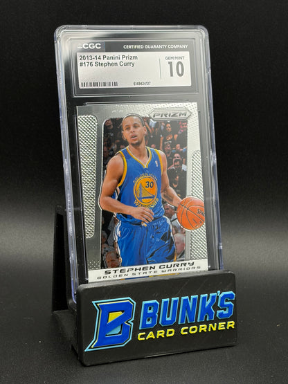 2013-14 Stephen Curry Prizm CGC 10