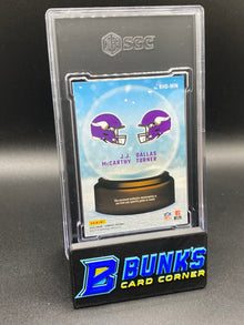 2024 McCarthy/Turner Rookie Holiday Sweaters Dual SGC 10