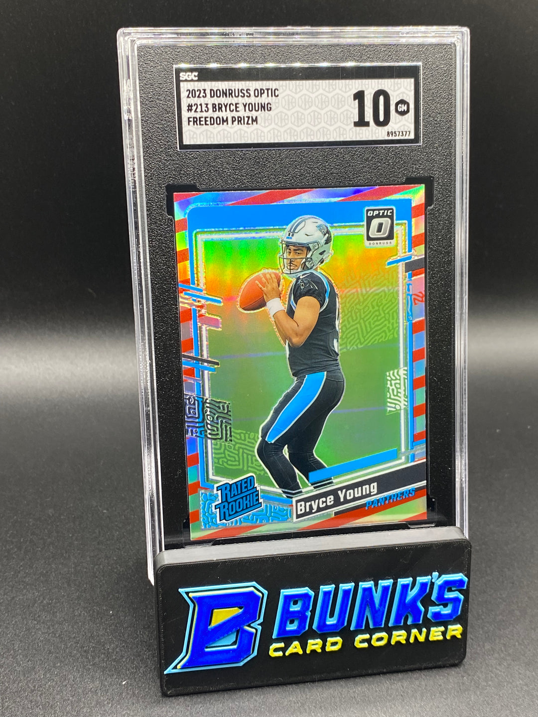 2023 Bryce Young Freedom Prizm SGC 10