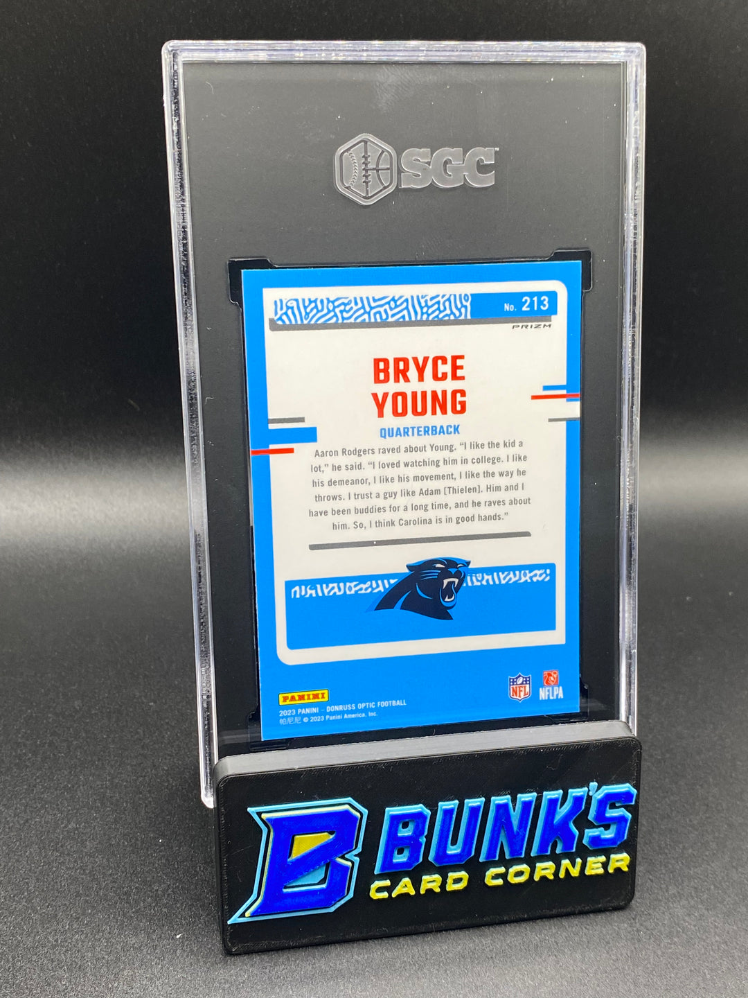 2023 Bryce Young Freedom Prizm SGC 10
