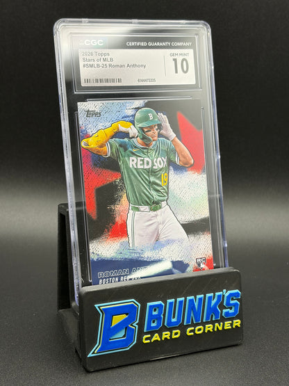 2026 Roman Anthony Stars of MLB Topps CGC 10 RC