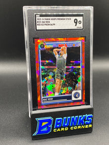 2023-24 Naz Reid Red Ice Prizm SGC 9