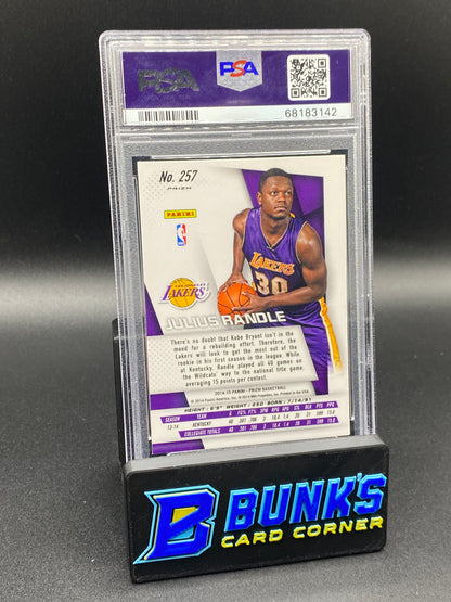 2014 Julius Randle Green Prizm PSA 10