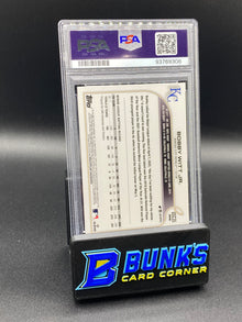 2022 Bobby Witt Jr. Purple Ref. SP RC PSA 10 (Box A10)