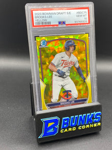 2023 Brooks Lee Yellow SP PSA 10 (Box A10)