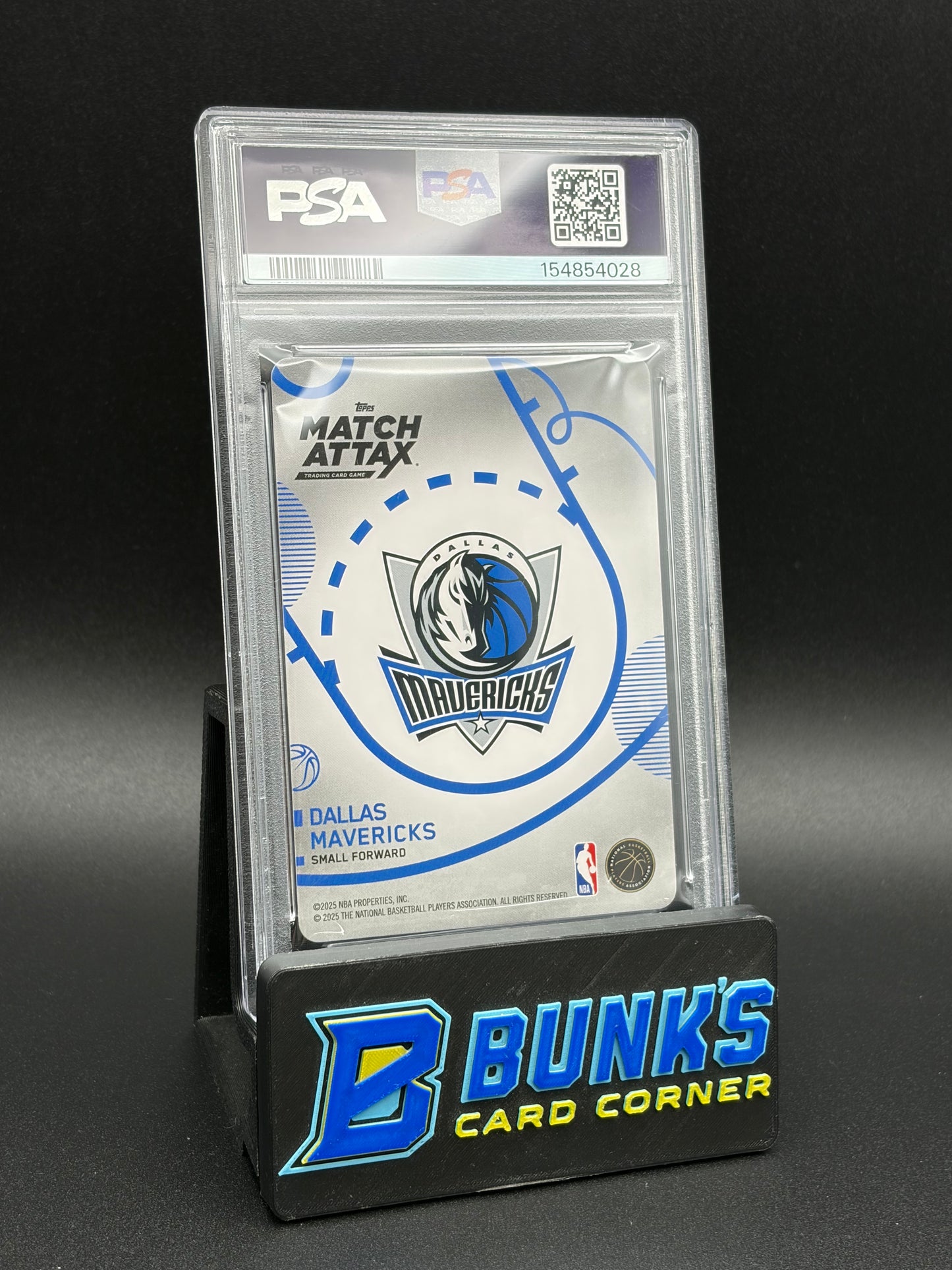 2025 Cooper Flagg Breakthrough Baller Match Attax PSA 10
