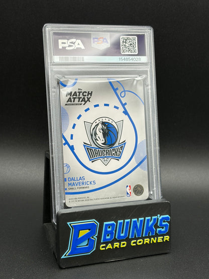 2025 Cooper Flagg Breakthrough Baller Match Attax PSA 10
