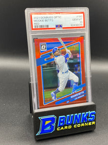 2021 Mookie Betts Red Prizm SP PSA 10 (Box A10)