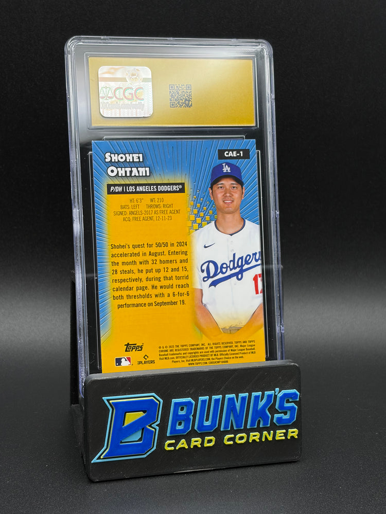 2025 Shohei Ohtani All Etch CGC Pristine 10