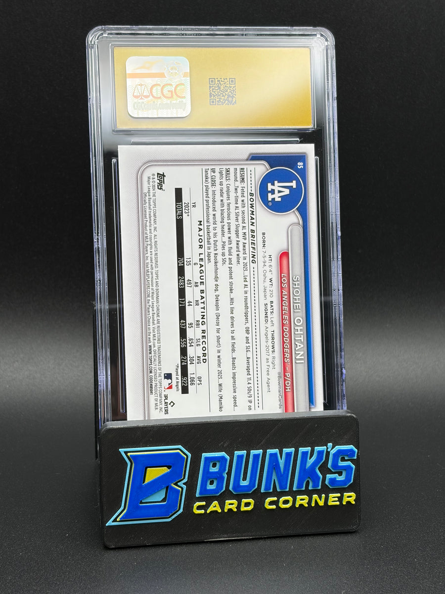 2024 Shohei Ohtani Bowman Chrome CGC Pristine 10