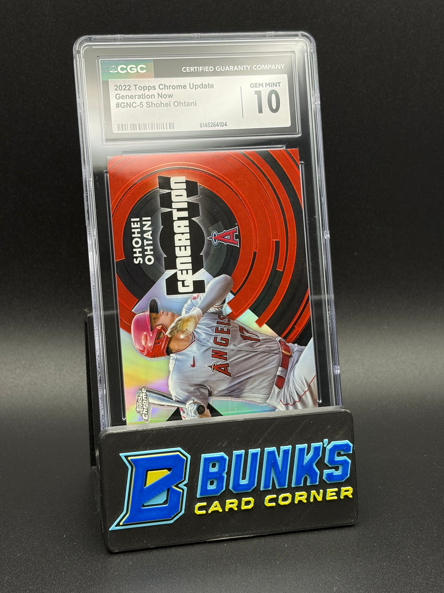2022 Shohei Ohtani Generation Now Chrome Update CGC 10