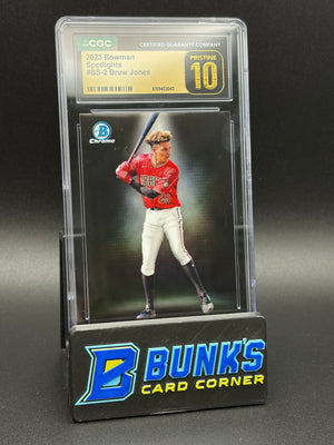 2023 Druw Jones Spotlights CGC Pristine 10