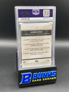 2024 Shohei Ohtani Green PSA 9 (Box A15)