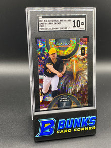 2024 Paul Skenes Circle Painted Eagle Donut Circles 1/1 SGC 10 (Box A15)