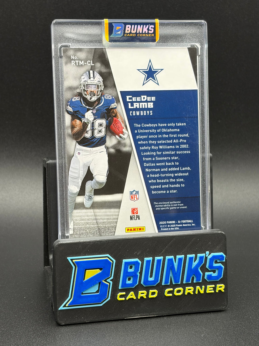 2020 CeeDee Lamb Panini Xr Rookie Patch Threads 31/75