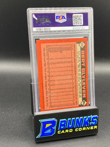 1986 Bert Blyleven PSA 9 (Box A15)