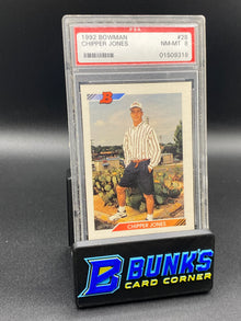 1992 Chipper Jones PSA 8 (Box A15)
