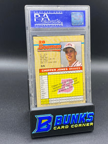 1992 Chipper Jones PSA 8 (Box A15)