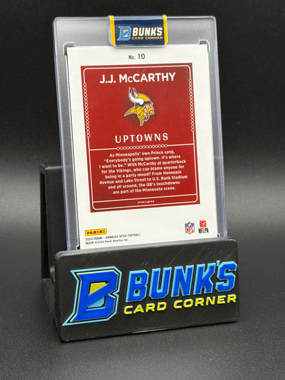 2024 JJ McCarthy Uptowns RC