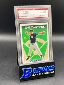 1993 Derek Jeter PSA 8 (Box A15)