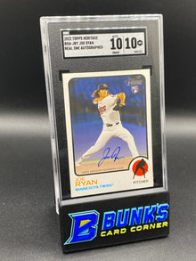 2022 Joe Ryan Real One Auto. SGC 10/10 (Box A15)