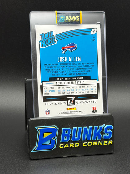 2018 Josh Allen Donruss Panini RC