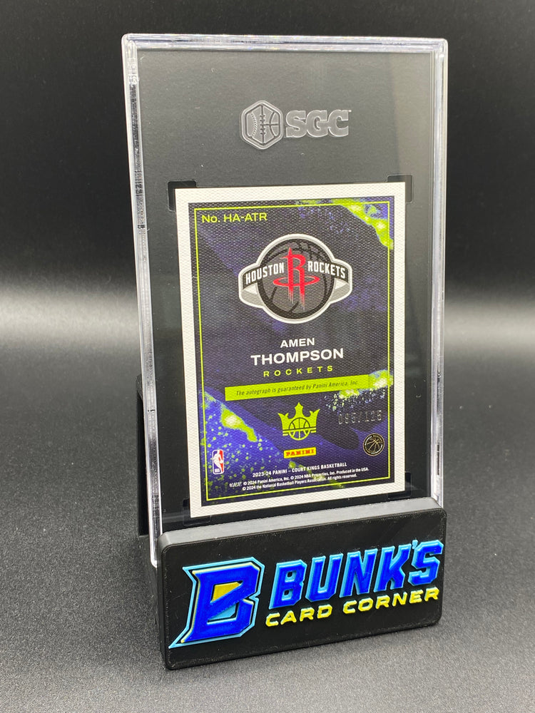 2023-24 Amen Thompson Auto. 95/125 SGC 10/9.5