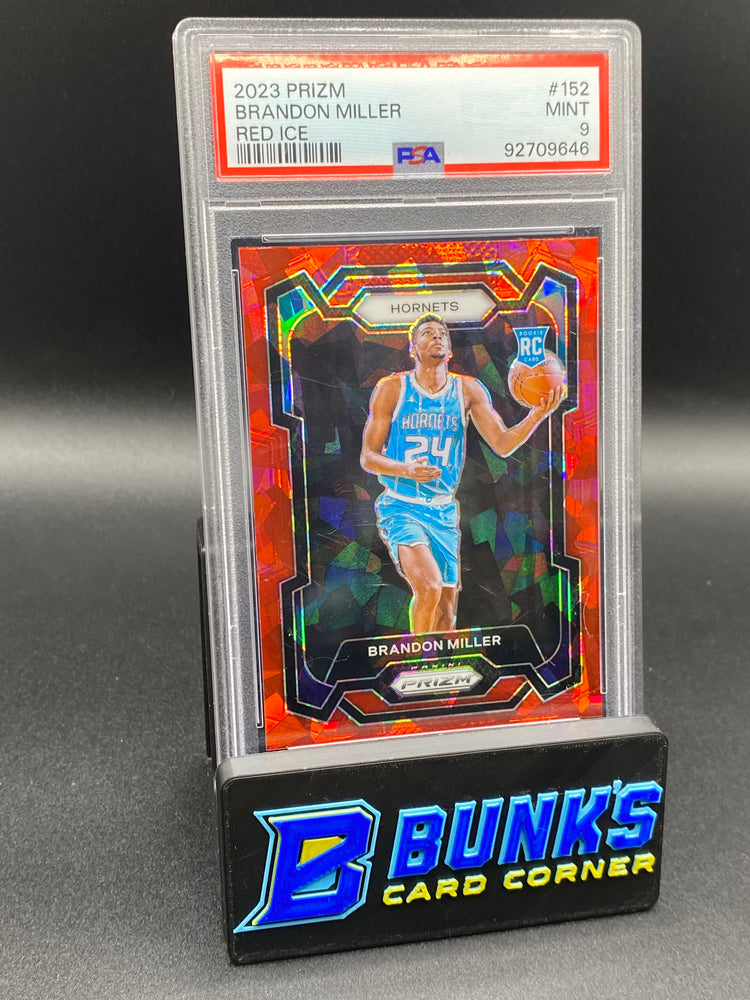 2023 Brandon Miller Red Ice RC PSA 9