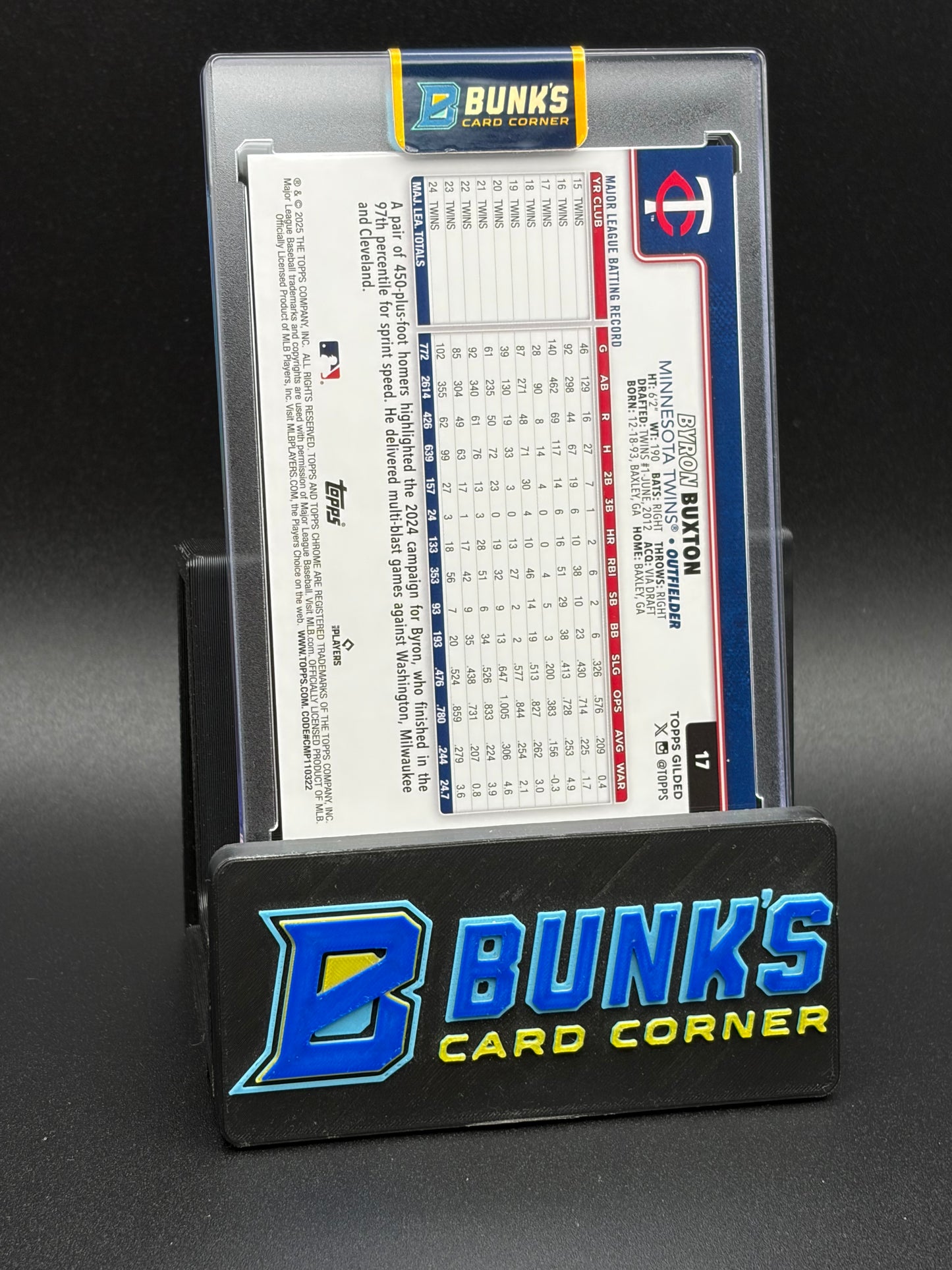 2025 Byron Buxton Mini Diamond Gold 19/50
