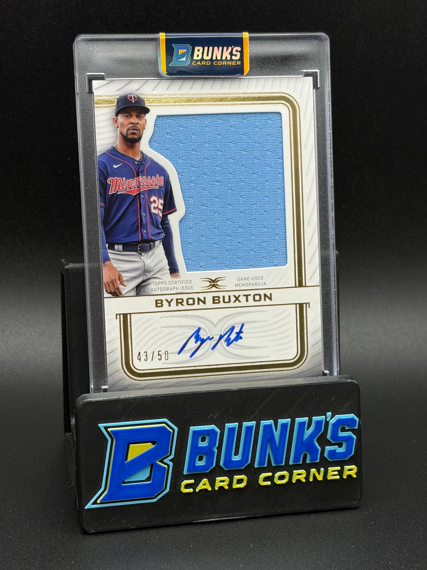 2023 Byron Buxton Topps Definitive Auto 43/50