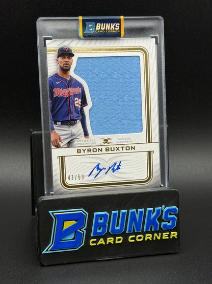 2023 Byron Buxton Topps Definitive Auto 43/50