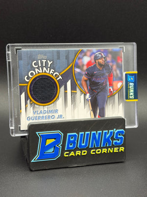 2026 Vladimir Guerrero Jr City Connect Topps Gold 30/50
