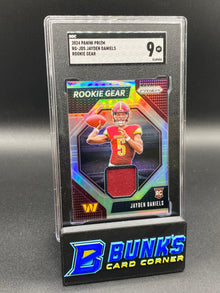 2024 Jayden Daniels Rookie Gear SGC 9 (Box A19)