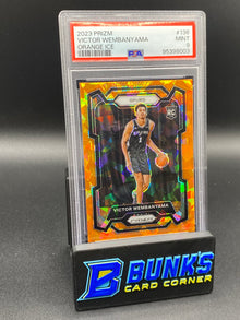 2023 Victor Wembanyama Orange Ice PSA 9 (Box A19)