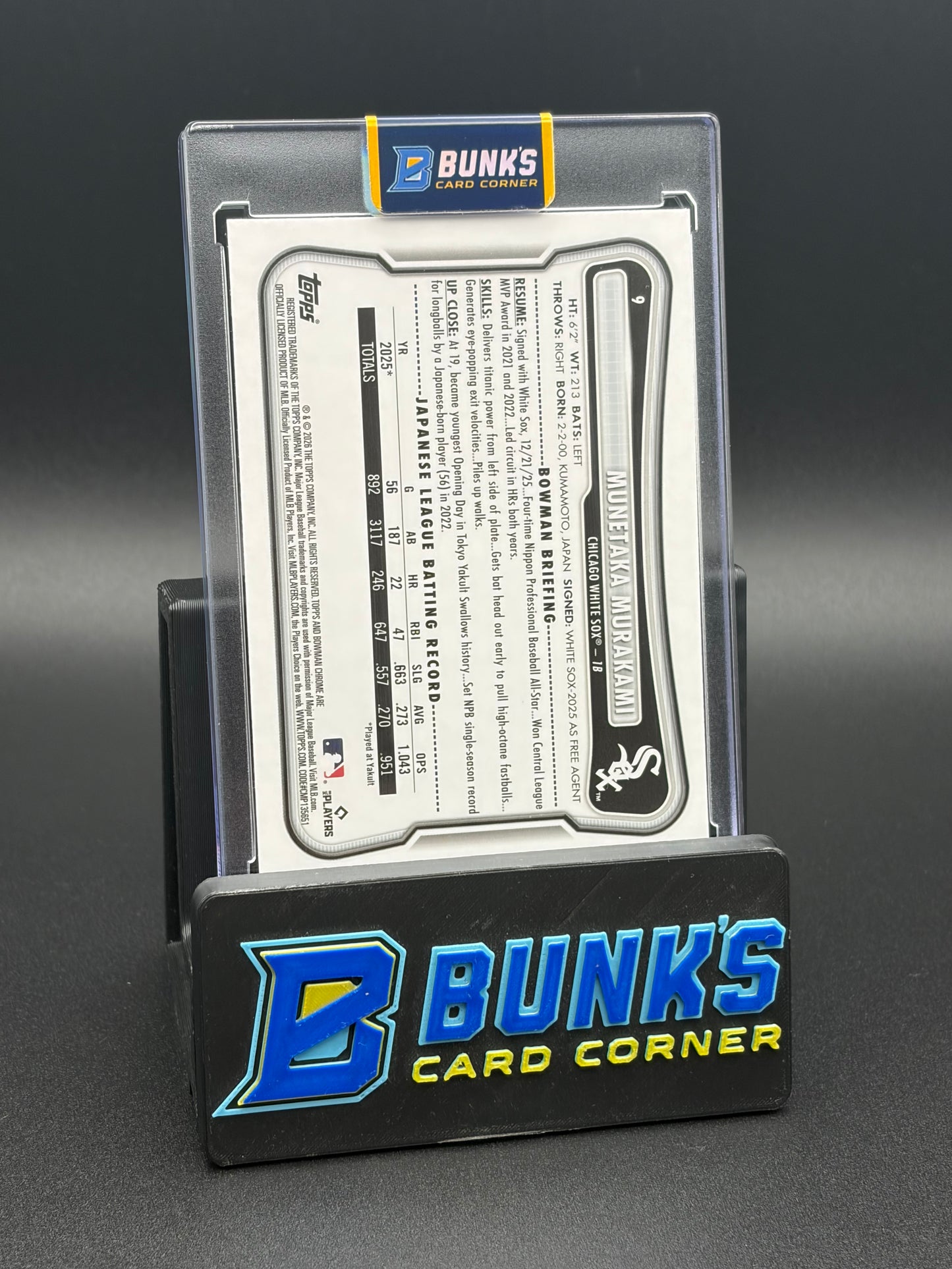 2026 Munetaka Murakami Bowman Chrome Mega Box Mojo Refractor RC