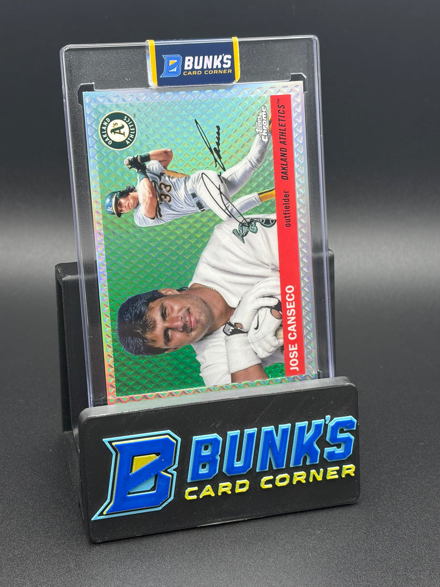 2025 Jose Canseco Topps Chrome Platinum Diamond Etch 20/55