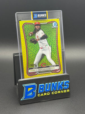 2026 Elly De La Cruz Bowman Chrome Mega Box Yellow 50/75